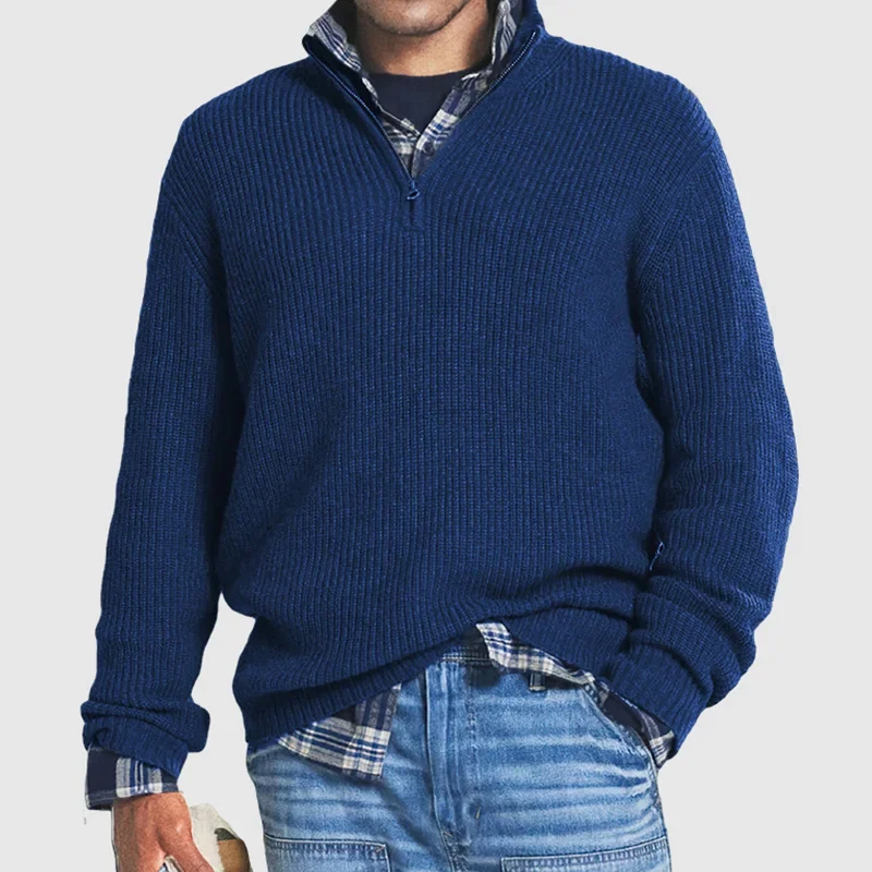 Kasper™ ジップセーター メンズ
