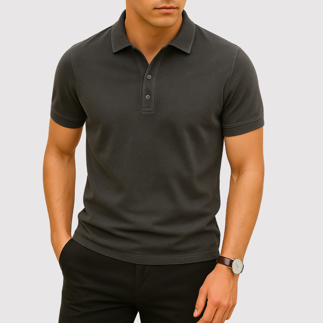 LAWRENCE | ウォッシュ加工の高級ポロシャツ