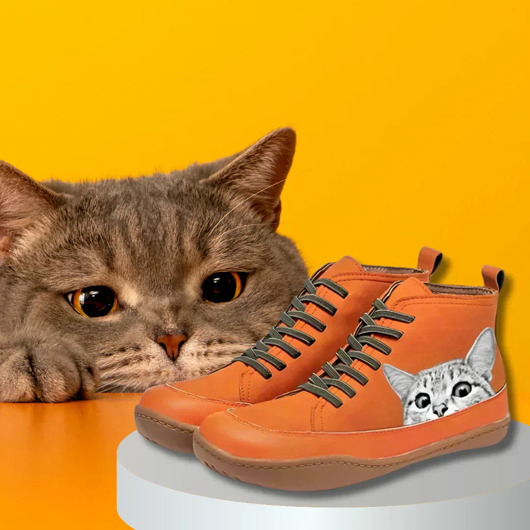 Savrani™ | 猫好きのためのレザーブーツ