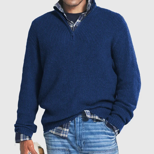 Kasper™ ジップセーター メンズ