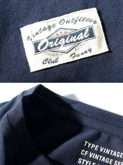 メンズ コットン半袖クルーネックTシャツ — 5色展開のデイリーカジュアルウェア