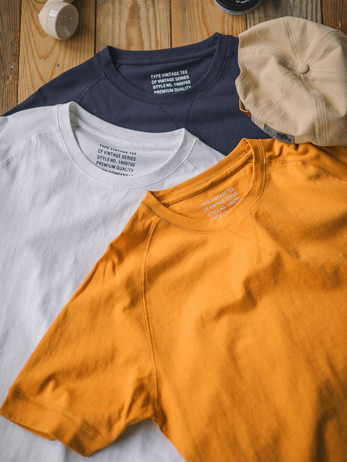 メンズ コットン半袖クルーネックTシャツ — 5色展開のデイリーカジュアルウェア