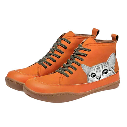 Savrani™ | 猫好きのためのレザーブーツ