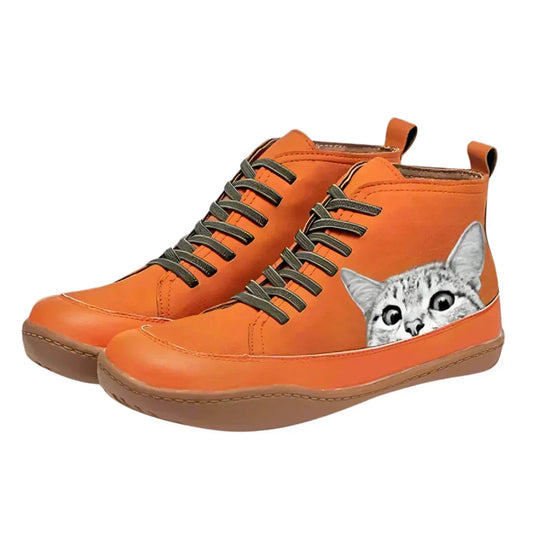 Savrani™ | 猫好きのためのレザーブーツ