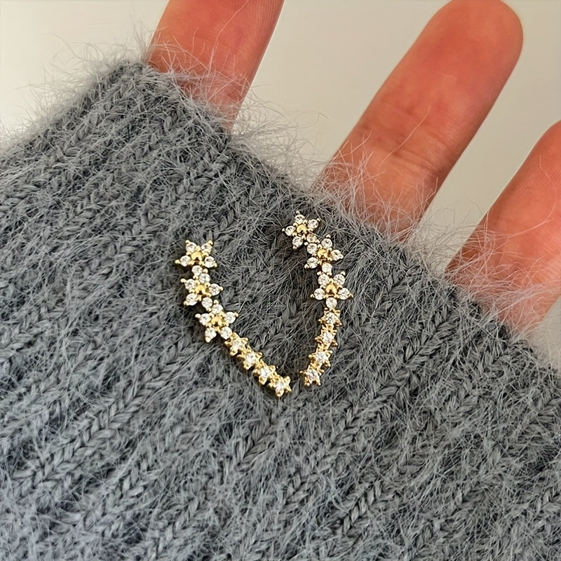 タイムレス フラワー ピアス
