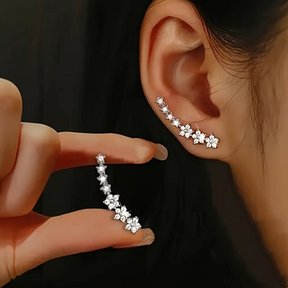 タイムレス フラワー ピアス