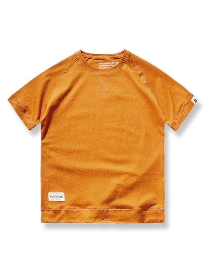 メンズ コットン半袖クルーネックTシャツ — 5色展開のデイリーカジュアルウェア