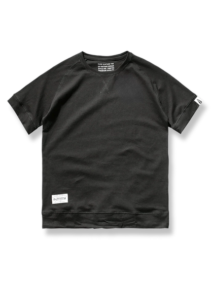 メンズ コットン半袖クルーネックTシャツ — 5色展開のデイリーカジュアルウェア