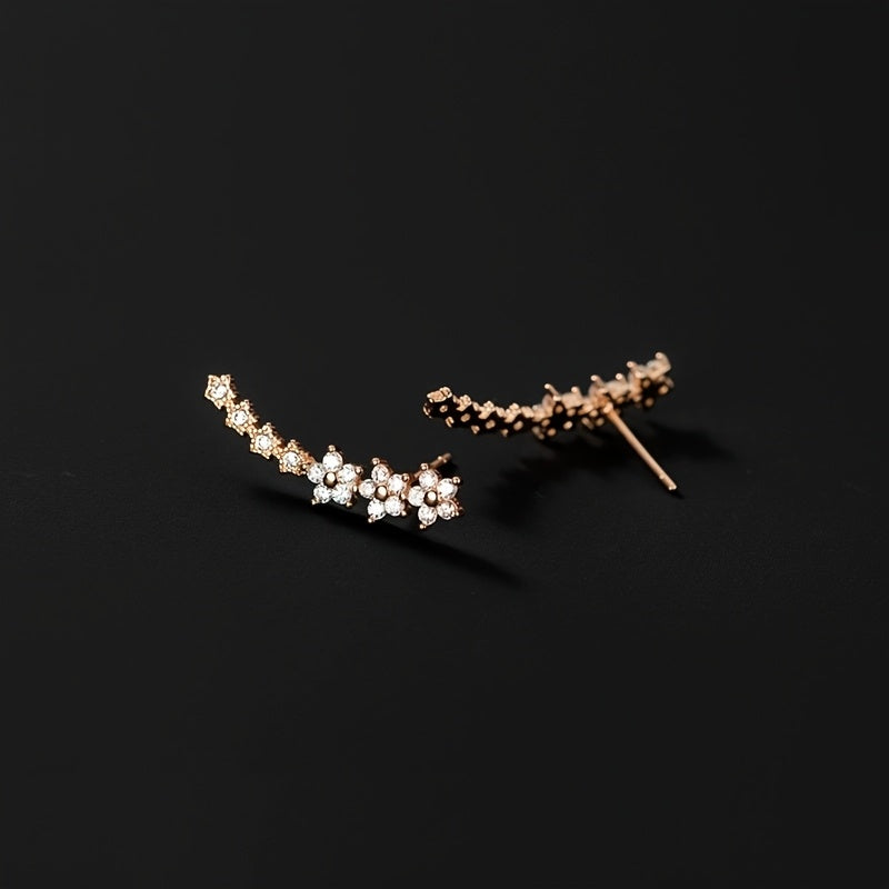タイムレス フラワー ピアス